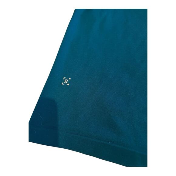 Lululemon Men’s Box Logo Marlin Green Polo Shirt Size Large - Picture 5 of 8